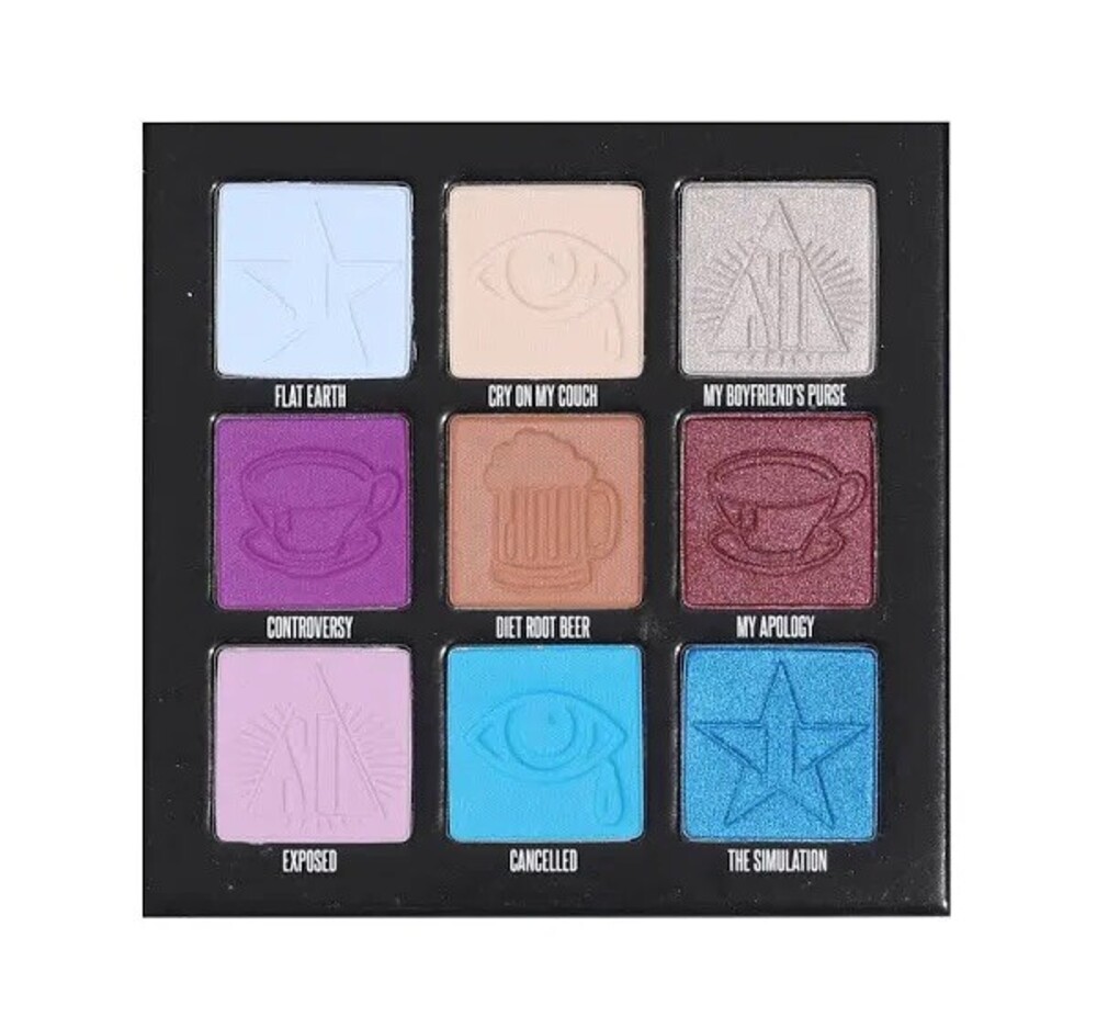New Jeffree Star x Shane Dawson Mini Controversy Makeup Eyeshadow Palette